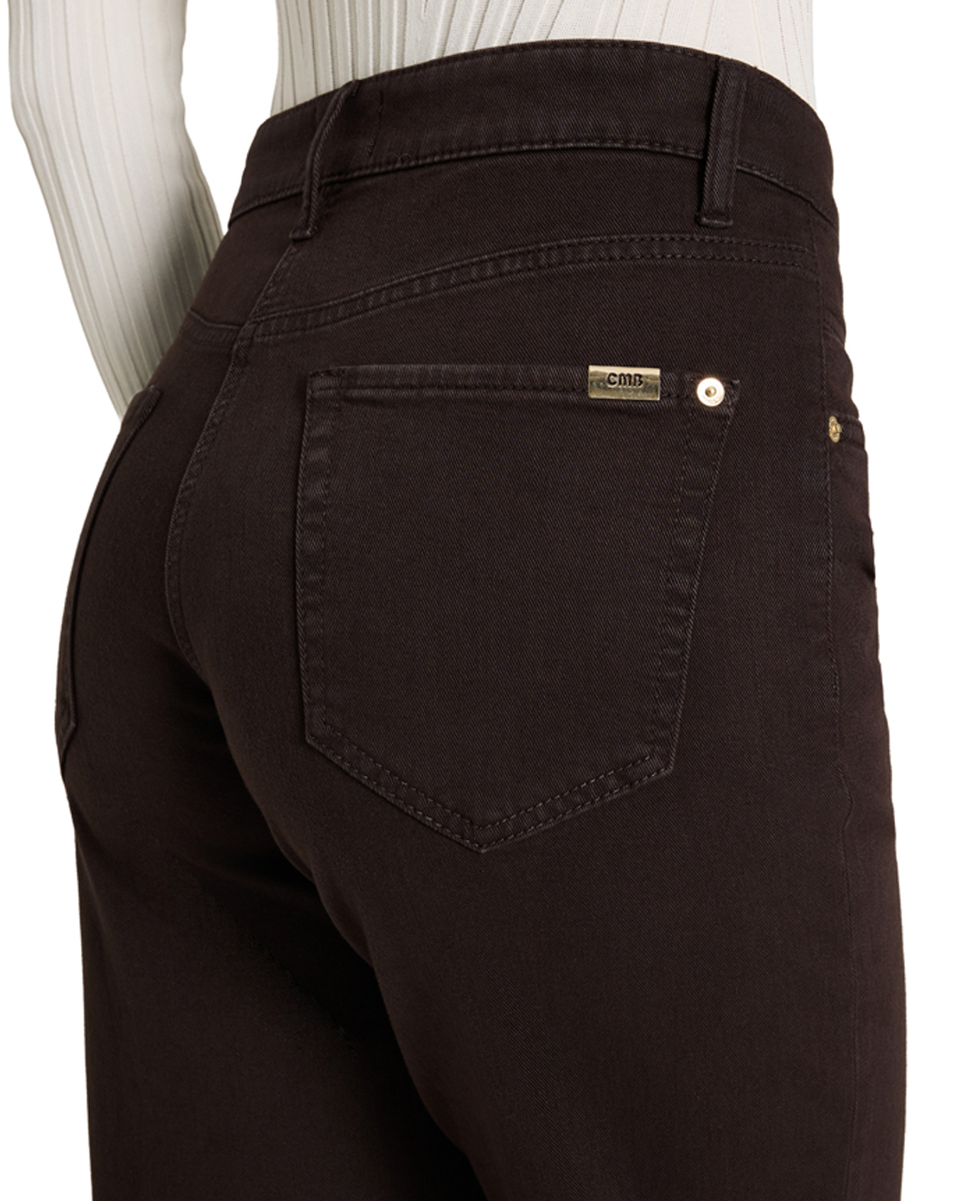 Barereljeans Elin dark chocolate brun - 4