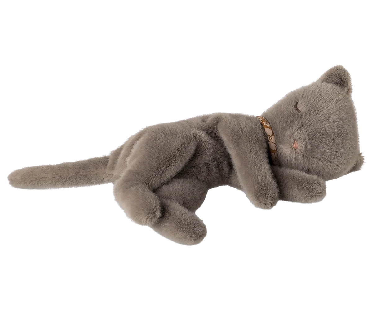 Maileg - Sovande kattunge, Liten - Grå