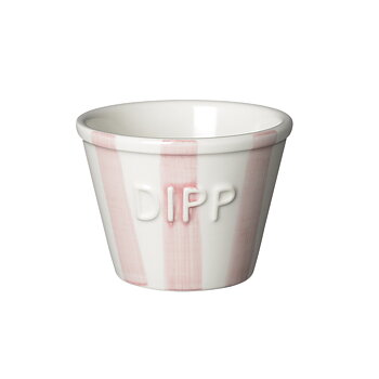 Bruka Design Dippskål - Rosa Stripes