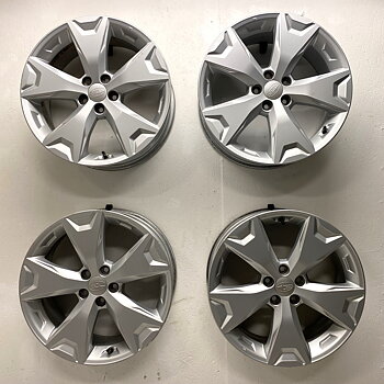 BEGAGNAT | 4 st | 17" ALUFÄLGAR SUBARU FORESTER TPMS S01701 | 5x100 7x17 ET48 56.1