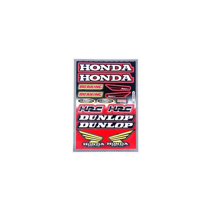Dekalark Falko Sponsor Dunlop/HRC/Honda, 14 deler - 2