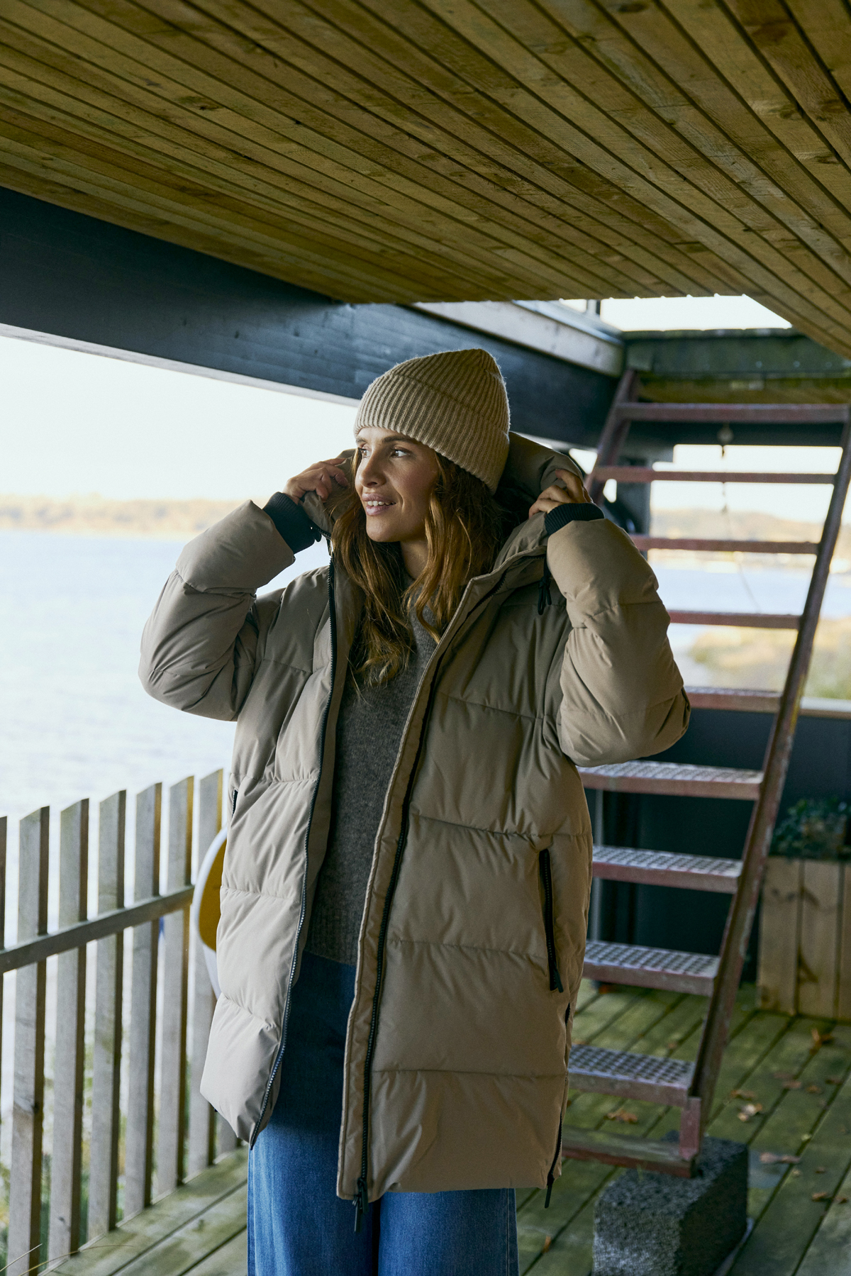 Herdis Jacket - Taupe - 4