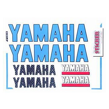 Falko Yamaha Decal Sheet, 6 Pieces