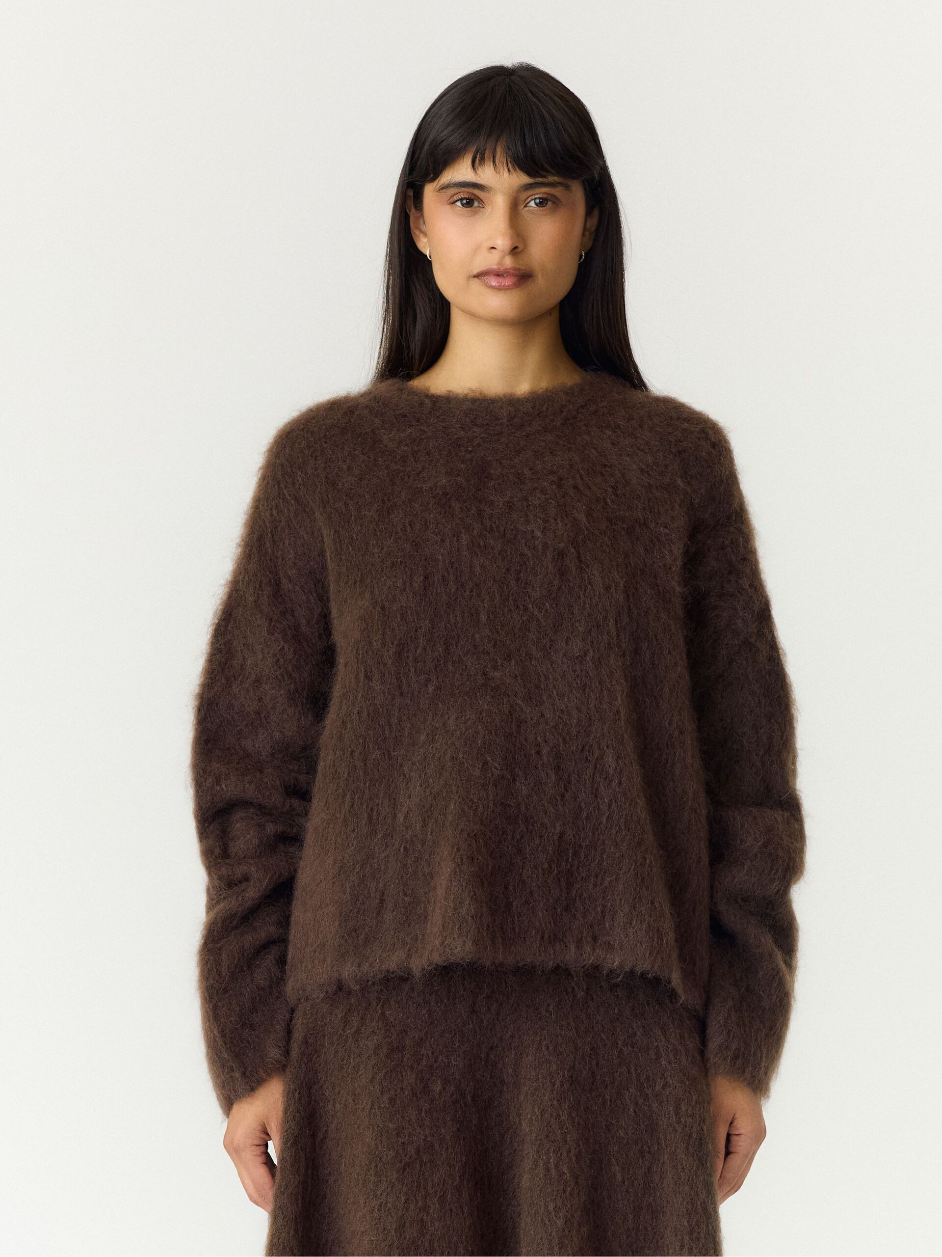 YasTilde LS Mohair Blend Pullover - YAS
