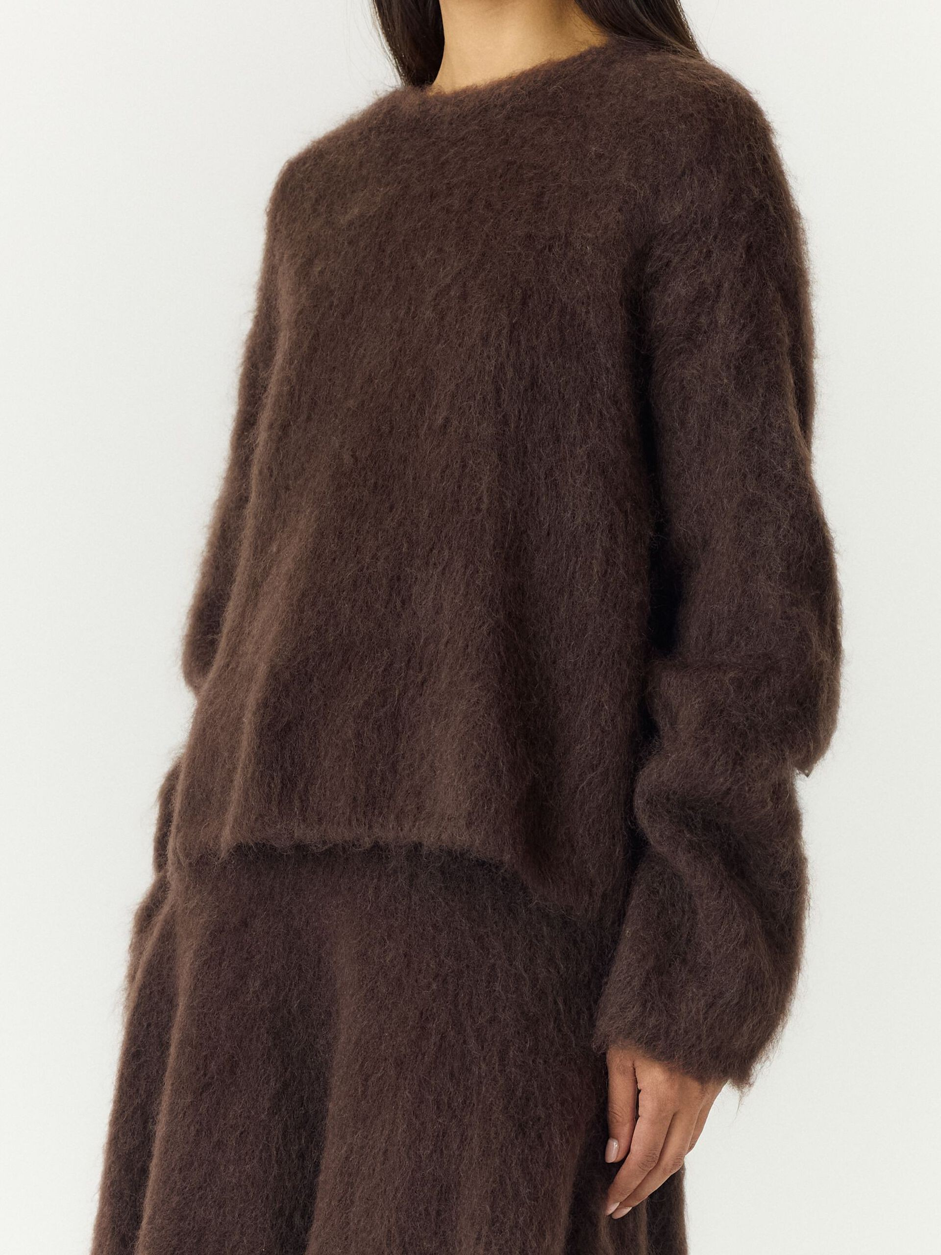 YasTilde LS Mohair Blend Pullover - YAS