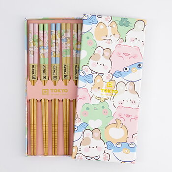 Tokyo Design Ätpinnar Kawaii Animals