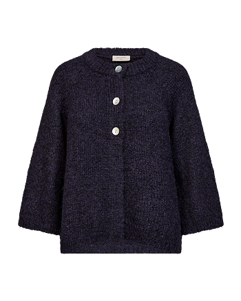Lulu Cardigan - Nightshade Melange