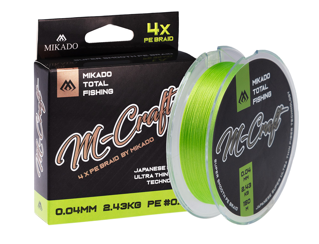Mikado M-craft Braid 150m, ULTRA LIGHT! - 2