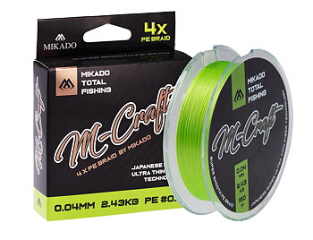 Mikado M-craft Braid 150m, ULTRA LIGHT!