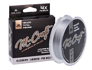 Mikado M-craft Braid 150m, ULTRA LIGHT!