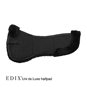 EDIX® Halfpad / Correctionpad DeLuxe med äkta Merinoull (inkl. lägg) 