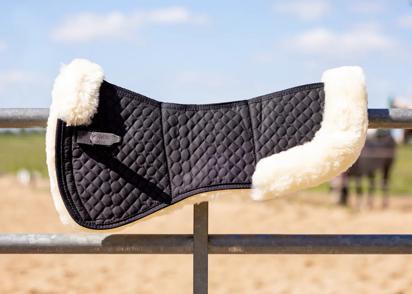EDIX® Halfpad / Correctionpad DeLuxe with Genuine Merino Wool (includes shims) - 8