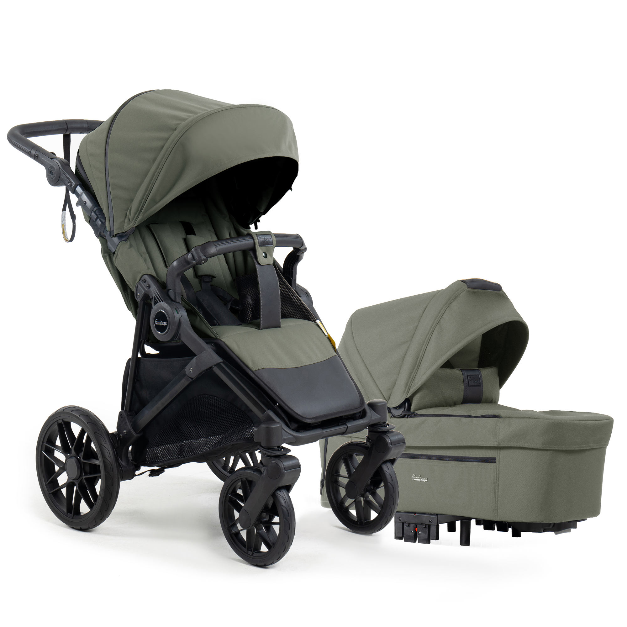 Emmaljunga Sonic Combi - Urban Green 2027