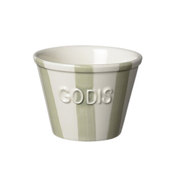 Bruka Design Liten Godisskål - Sage Stripes