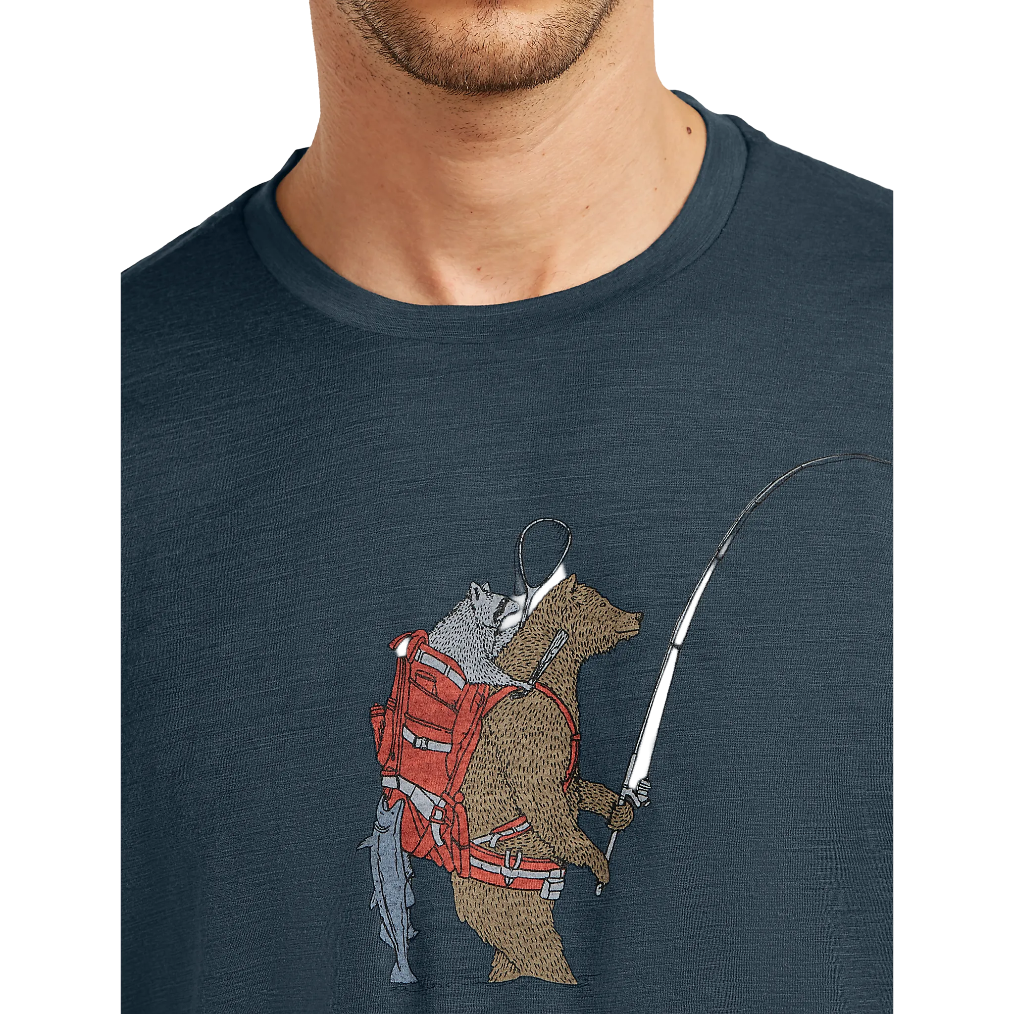 Icebreaker 150 Tech Lite Bear Catch T-shirt Men - 2