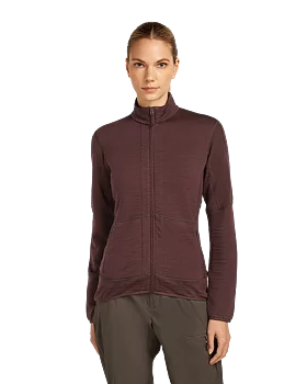 Icebreaker Merino 400 RealFleece Descender LS ZIP