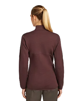 Icebreaker Merino 400 RealFleece Descender LS ZIP