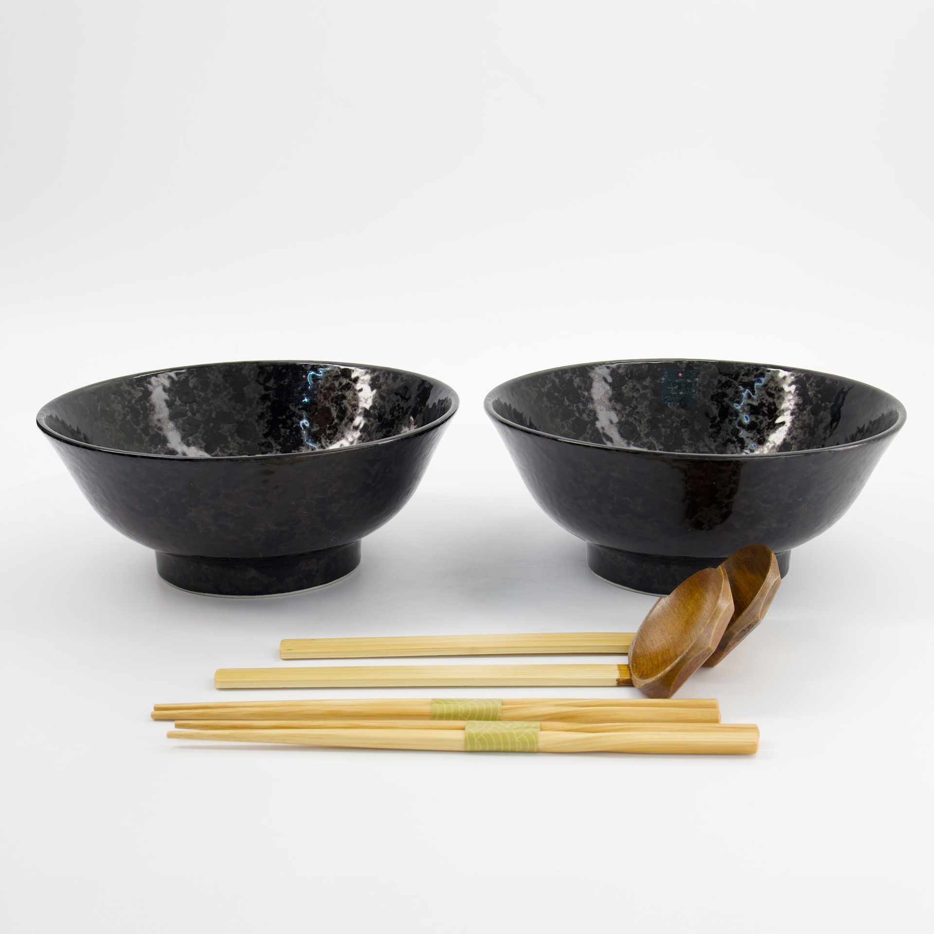 Tokyo Masamura Seikaiha  Presentset 6-delar Svart - 3