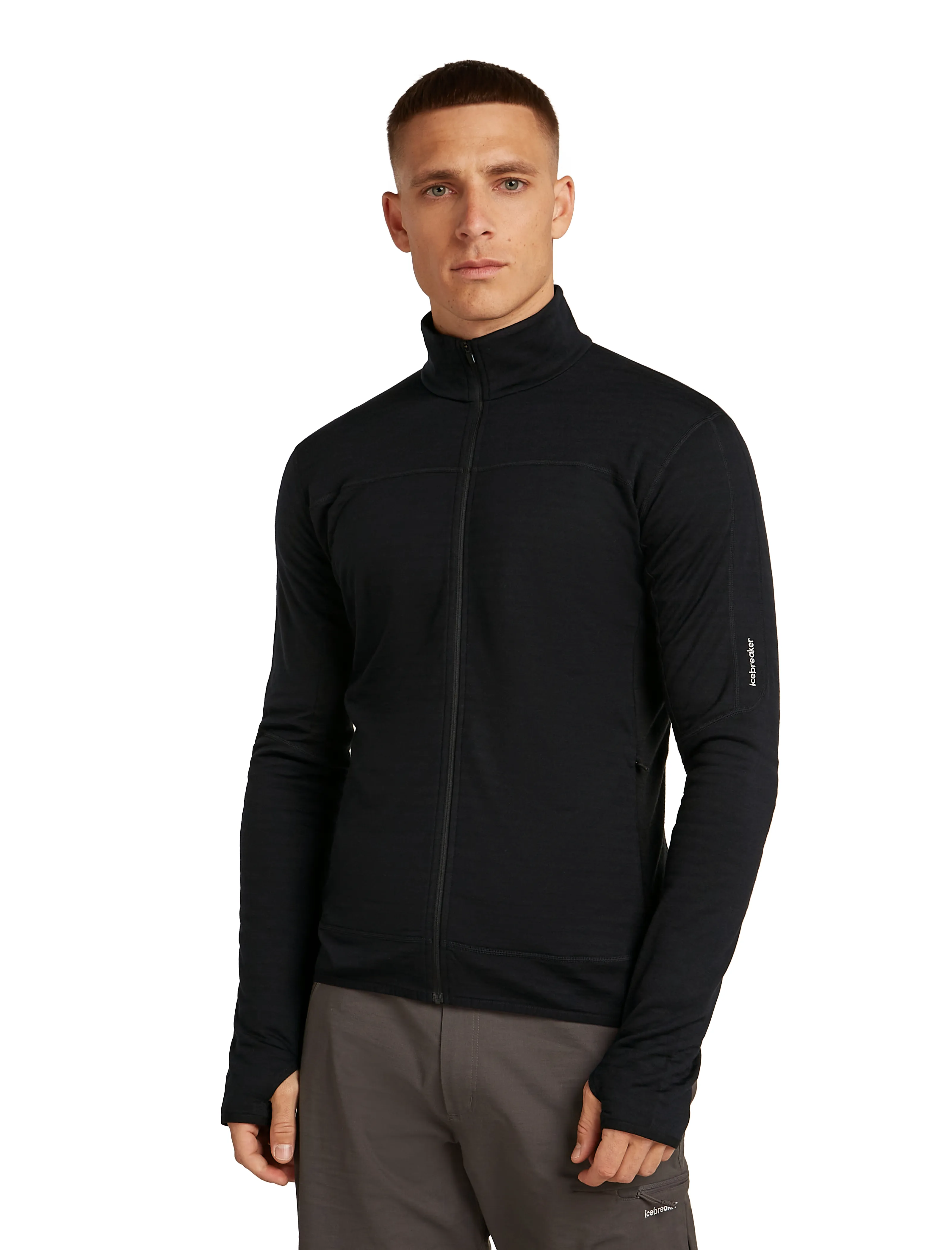 Icebreaker Merino Blend 300 RealFleece™ Descender LS Zip Men - 2