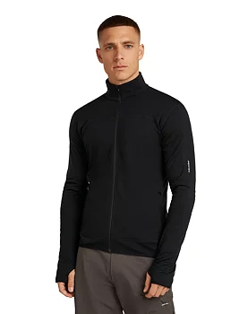 Icebreaker Merino Blend 300 RealFleece™ Descender LS Zip Men