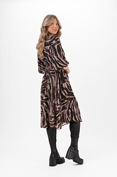 Ember Dress, Espresso/Champagne - Capri Collection