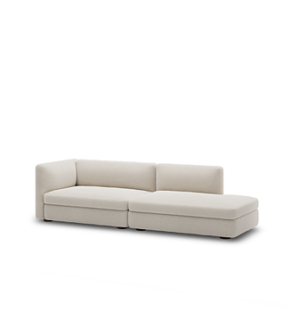 Soffa Coda 260 cm, Configuration 2 - Drake