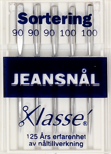 Symaskinsnålar Jeans  Mix 90-100 Passar alla hushållssymaskiner