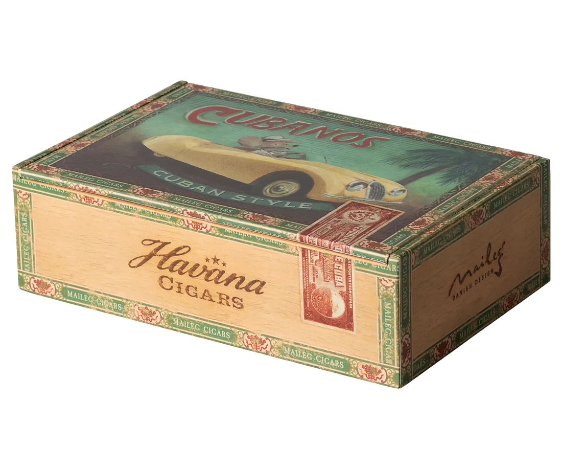 Maileg - Mormor och morfar möss i cigarrlåda - 6