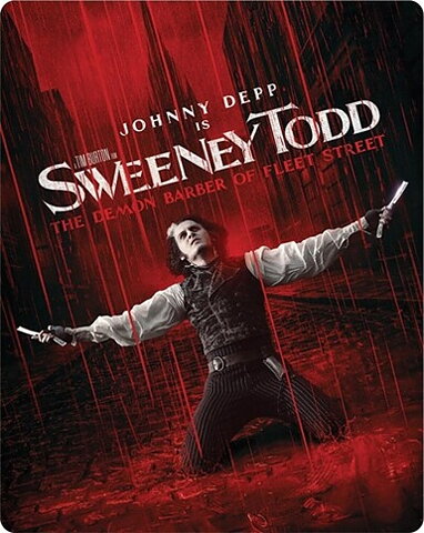 Sweeney Todd: The Demon Barber Of Fleet Street - Limited Edition Steelbook (BLU-RAY 4K ULTRA HD + BLU-RAY)