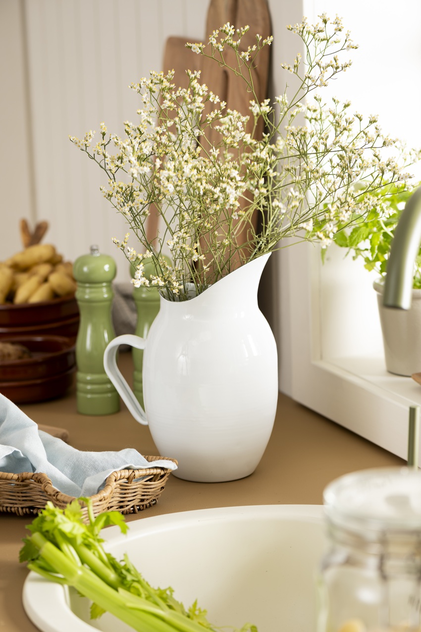 Enamel jug - Enamel jug - White - 3