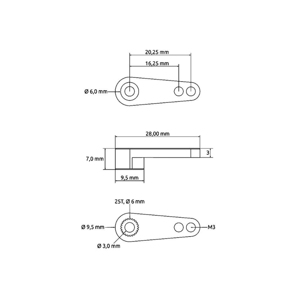 CHASERVO-Arm 25T-6B - 2
