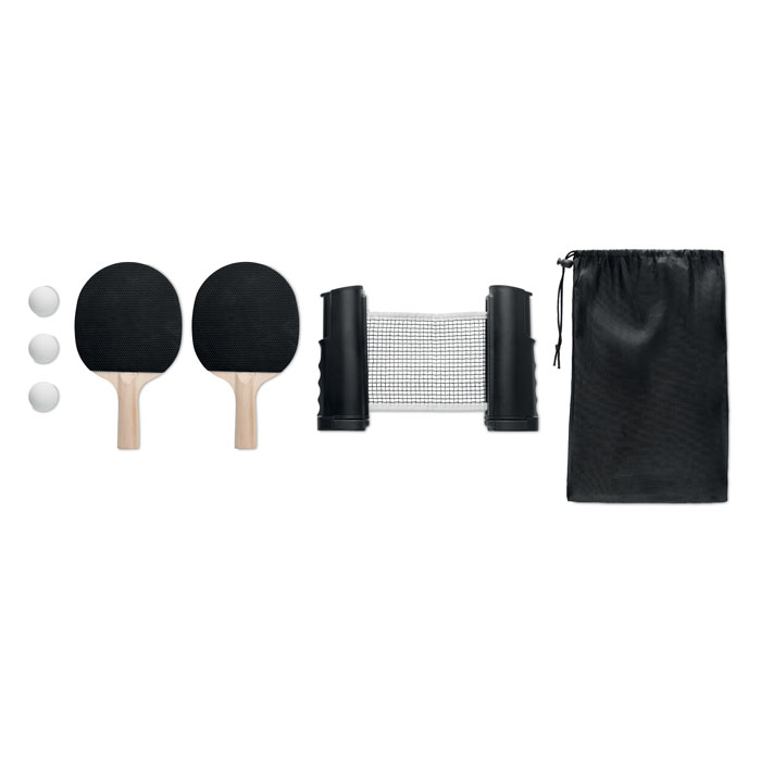 Portabelt Pingisset med Rullnät - 3