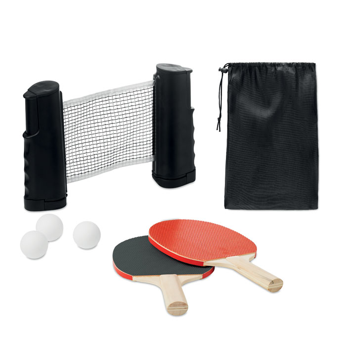 Portabelt Pingisset med Rullnät - 2