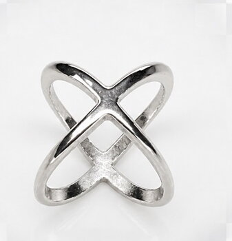 Scarf Ring Silver