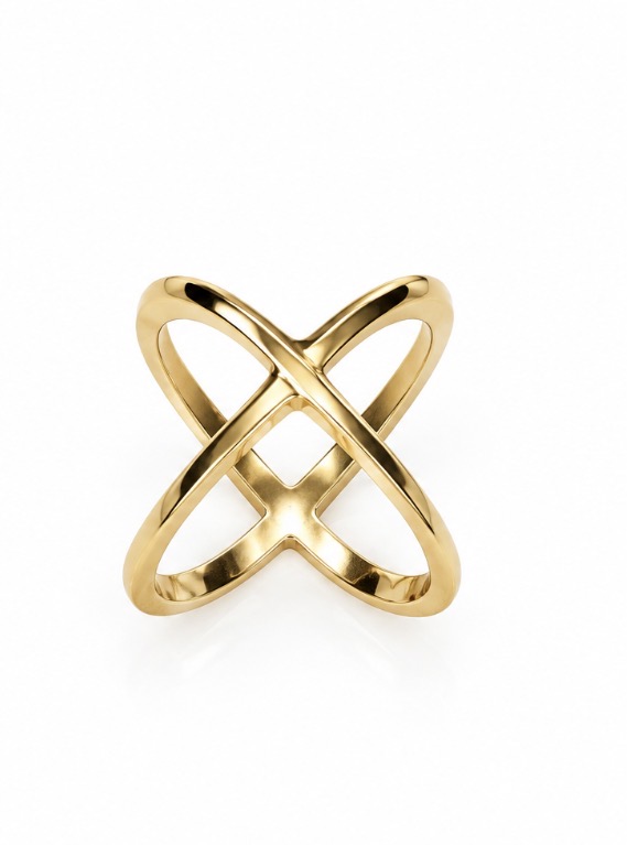 Scarf Ring Guld
