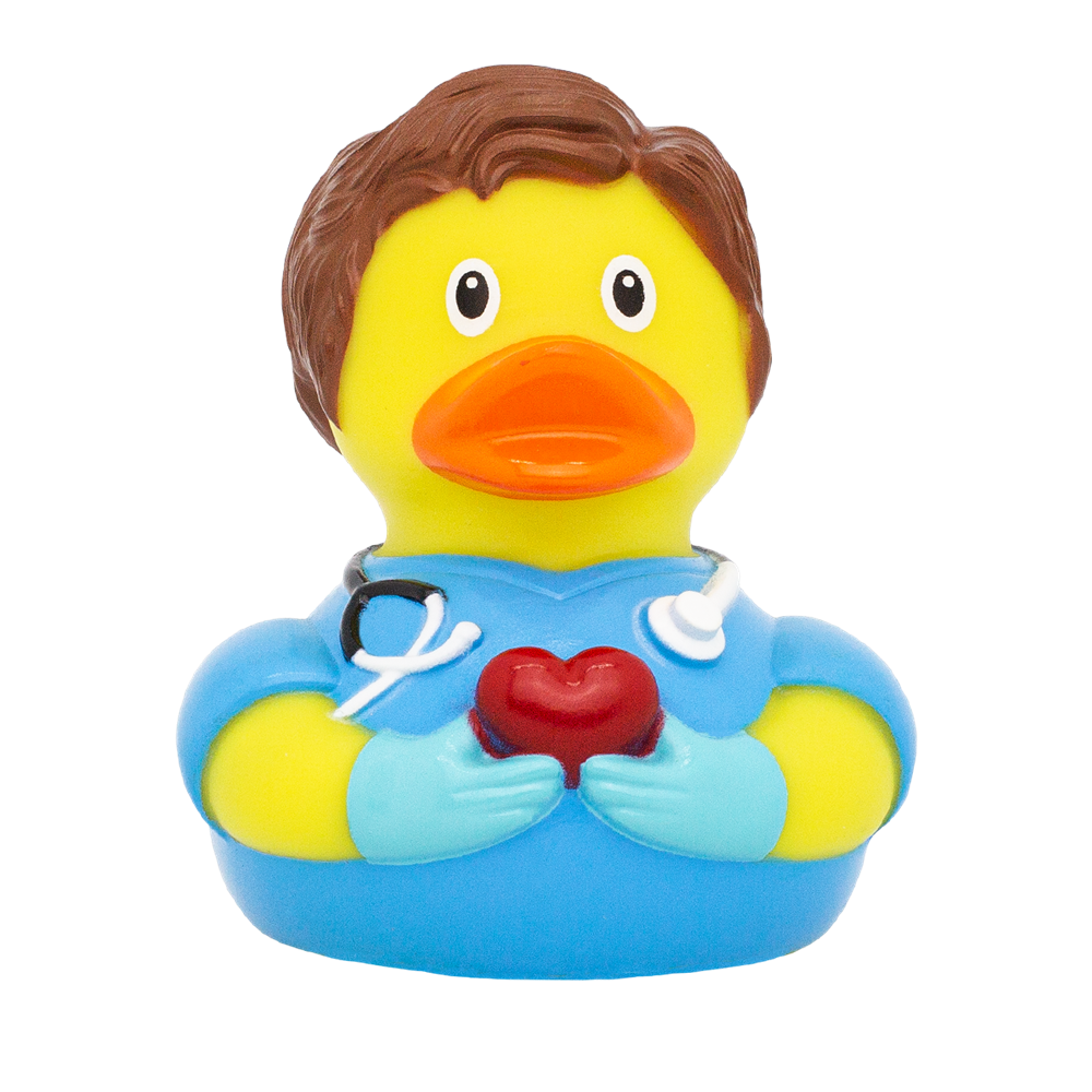Badeand, Læge med hjerte