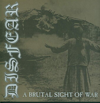 DISFEAR - A Brutal Sight of War LP (Svart vinyl)