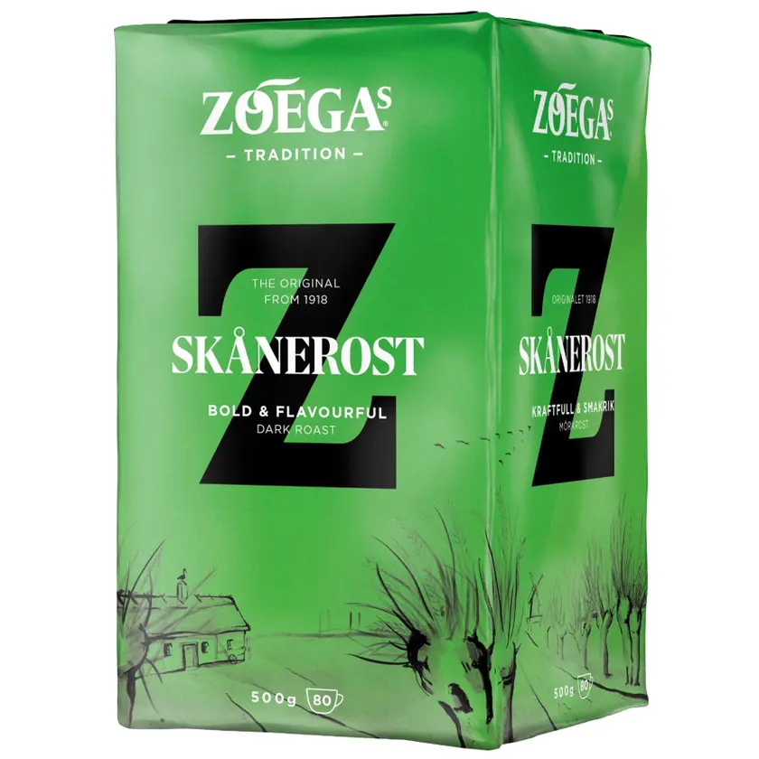 Kaffe Zoégas Skånerost vac500g