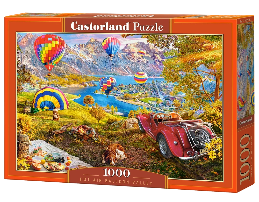 Hot Air Balloon Valley, 1000 Bitar Castorland - 2
