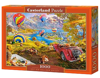 Hot Air Balloon Valley, 1000 Bitar Castorland
