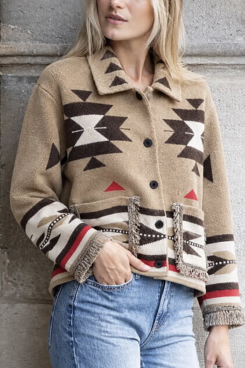 Lecoco - Betty Cardigan Camel
