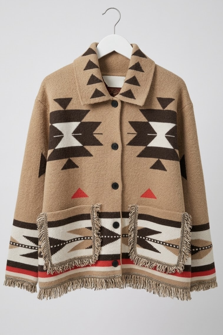 Lecoco - Betty Cardigan Camel - 2
