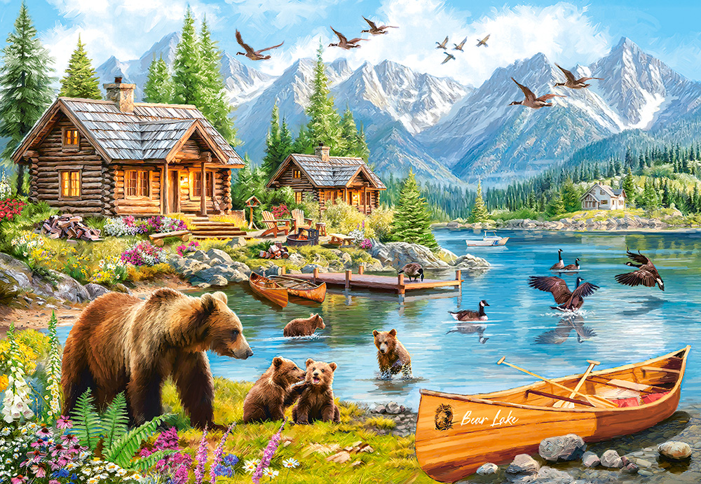 Bear Lake, 1000-bitarspussel (C-105601)