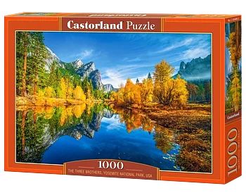 The Three Brothers, Yosemite National Park, USA, 1000 Bitar Castorland