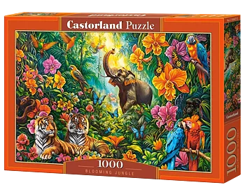 Blooming Jungle, 1000 Bitar Castorland
