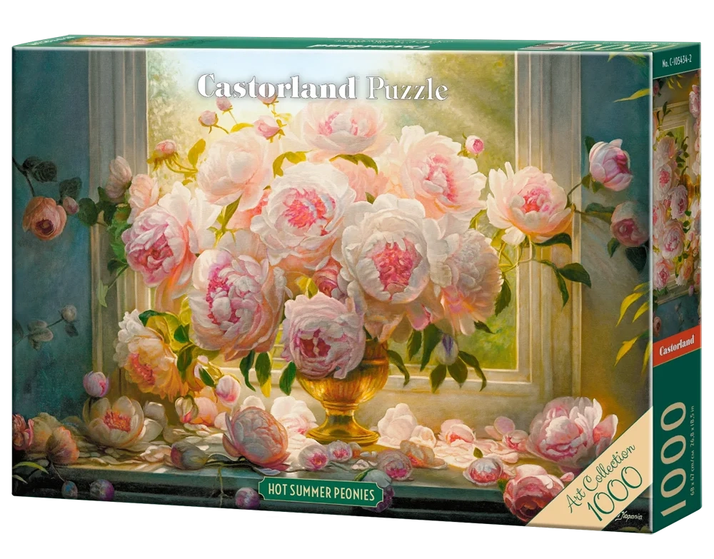 Hot Summer Peonies, 1000 Bitar Castorland - 2