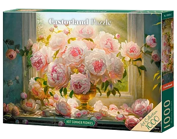 Hot Summer Peonies, 1000 Bitar Castorland