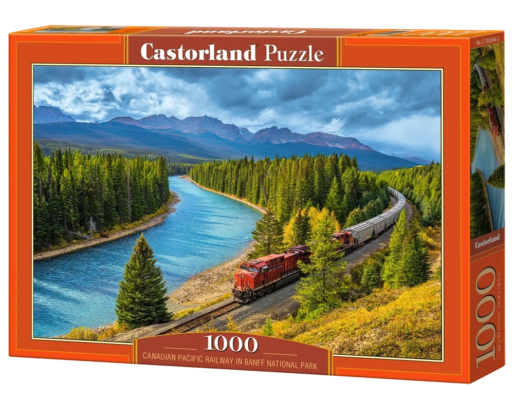 Canolian Pacific Railway in Banff National Park, 1000 Bitar Castorland - 2