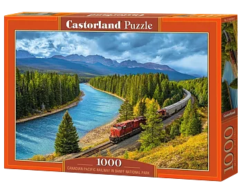 Canolian Pacific Railway in Banff National Park, 1000 Bitar Castorland