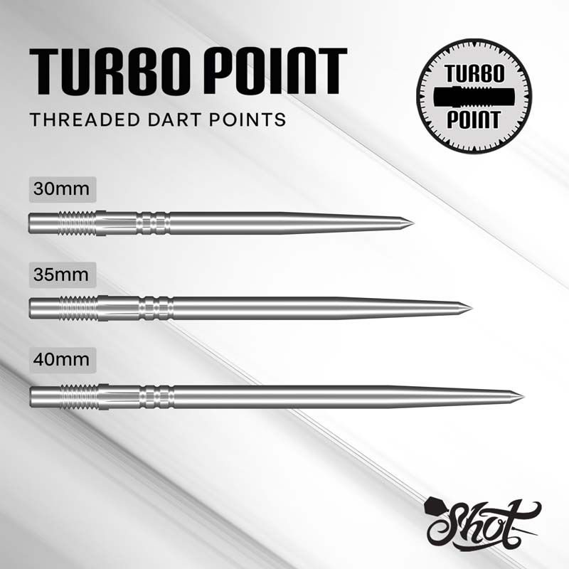 Shot Turbo Point Silver 30mm - 2